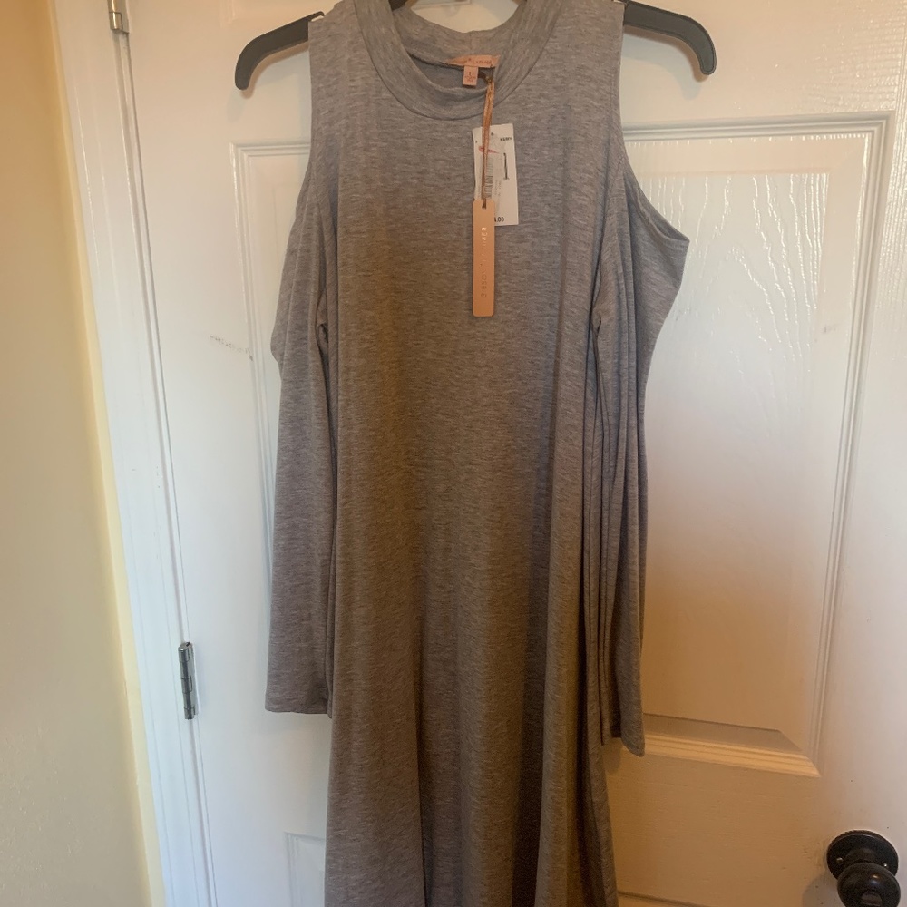 Gibson Latimer Gray dress  NWT